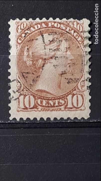 Sellos: CANAD&Aacute;. A&Ntilde;0 1870-93. &deg;. YVERT 34 - Foto 1
