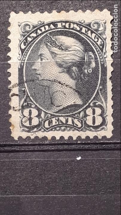 Sellos: CANAD&Aacute;. A&Ntilde;0 1870-93. &deg;. YVERT 33 - Foto 1