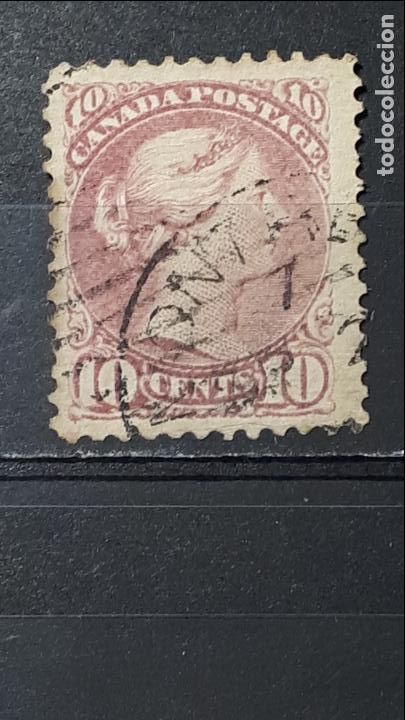 Sellos: CANAD&Aacute;. A&Ntilde;0 1870-93. &deg;. YVERT 34a - Foto 1