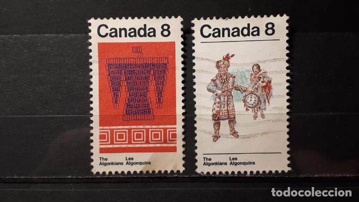 Sellos: CANAD&Aacute;. A&Ntilde;0 1973 &deg;. Yvert 519/20 - Foto 1