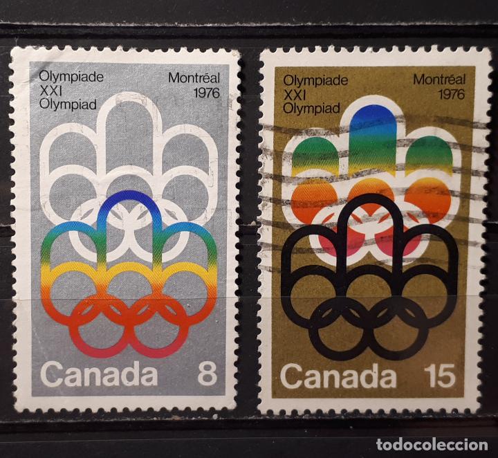 Sellos: CANAD&Aacute;. A&Ntilde;0 1973 &deg;. Yvert 506/7 - Foto 1