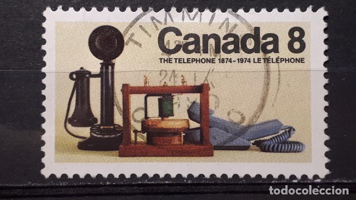 Sellos: CANAD&Aacute;. A&Ntilde;0 1974 &deg;. Yvert 541 - Foto 1