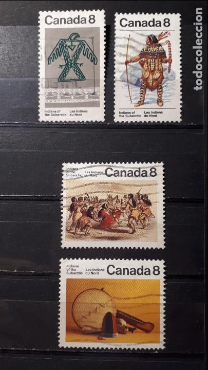 Sellos: CANAD&Aacute;. A&Ntilde;0 1975 &deg;. Yvert 561/4 - Foto 1
