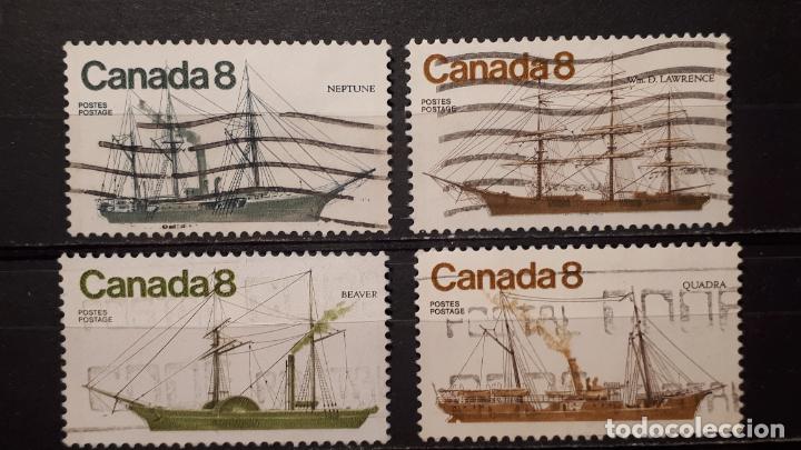 Sellos: CANAD&Aacute;. A&Ntilde;0 1975 &deg;. Yvert 580/3 - Foto 1