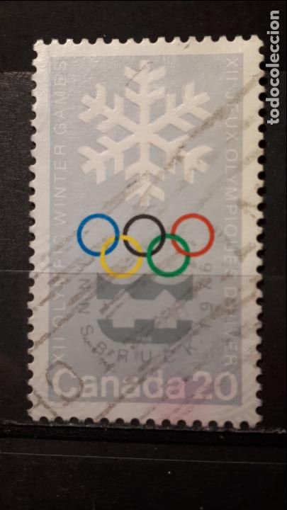 Sellos: CANAD&Aacute;. A&Ntilde;0 1976 &deg;. Yvert 597 - Foto 1