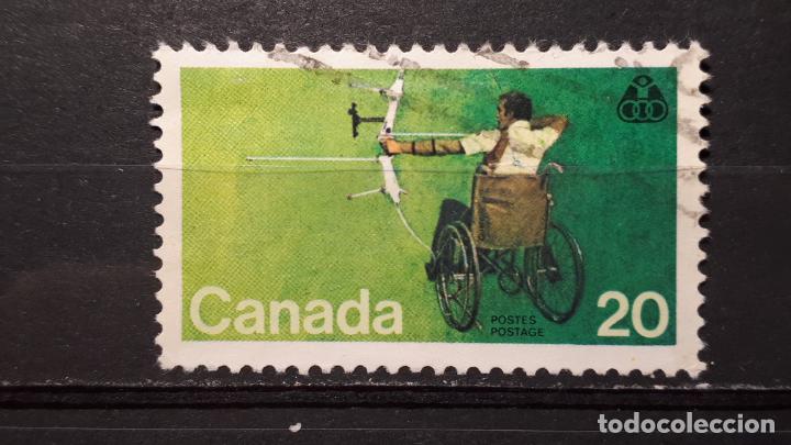 Sellos: CANAD&Aacute;. A&Ntilde;0 1976 &deg;. Yvert 607 - Foto 1