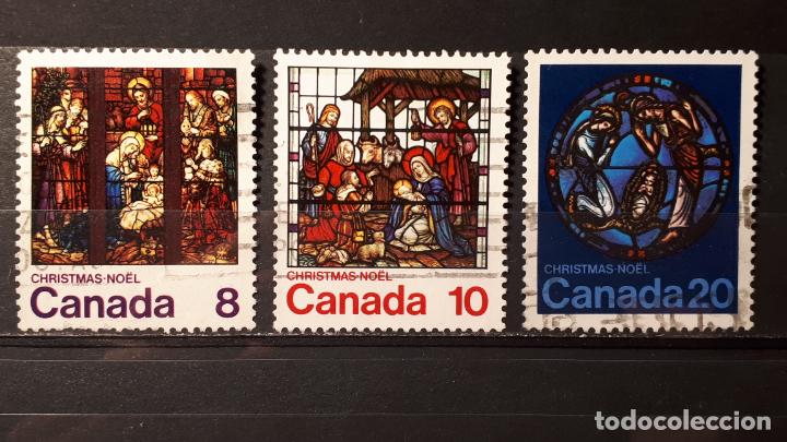 Sellos: CANAD&Aacute;. A&Ntilde;0 1976 &deg; Yvert 615/7 - Foto 1