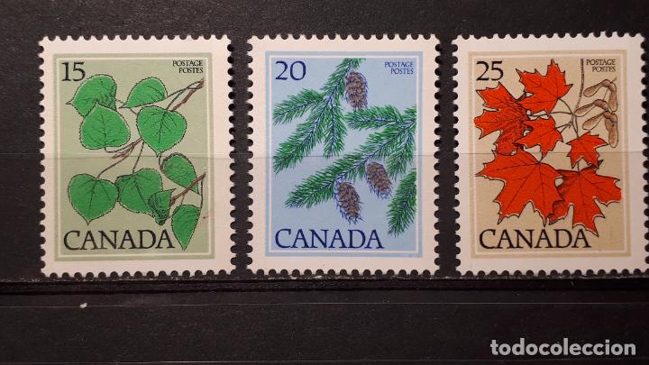 Sellos: CANAD&Aacute;. A&Ntilde;0 1977 **. Yvert 637/9 - Foto 1