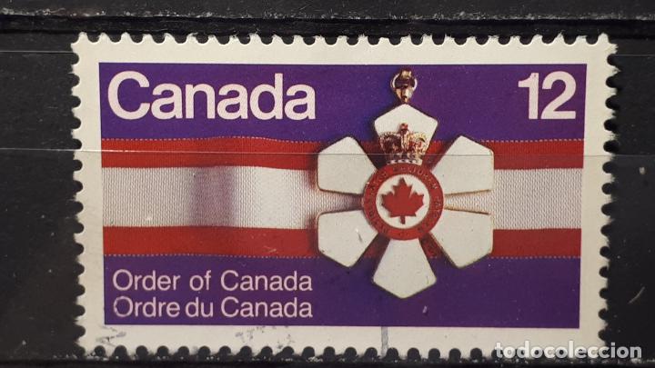 Sellos: CANAD&Aacute;. A&Ntilde;0 1977 &deg;. Yvert 635 - Foto 1