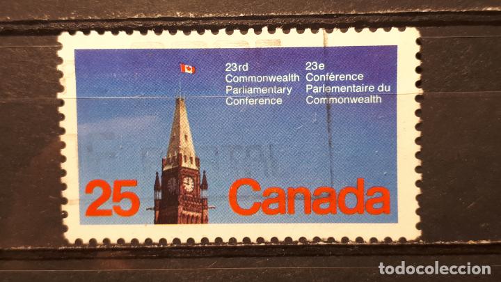 Sellos: CANAD&Aacute;. A&Ntilde;0 1977 &deg;. Yvert 642 - Foto 1