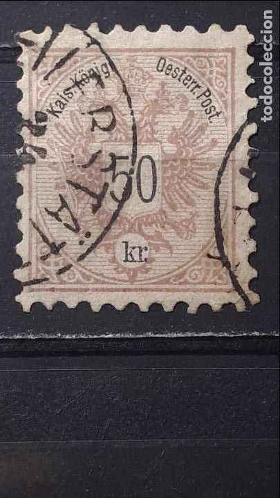 Sellos: AUSTRIA . &deg; . 1883. YVERT 45. - Foto 1