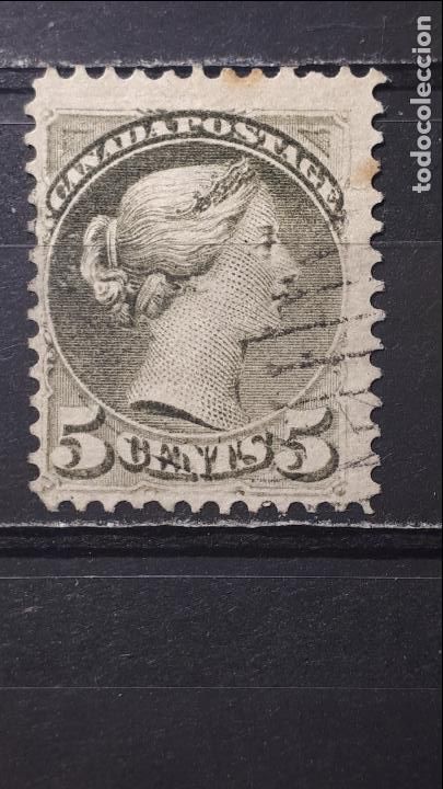 Sellos: CANADA. &deg;. A&ntilde;o 1870-93 Yvert 31a. - Foto 1