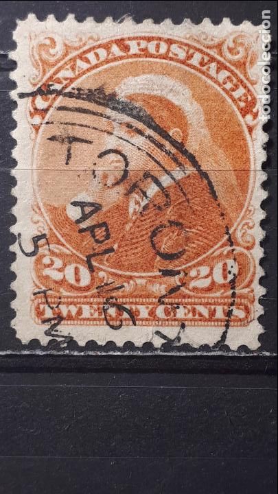 Sellos: CANADA. &deg;. A&ntilde;o 1893 Yvert 36 - Foto 1