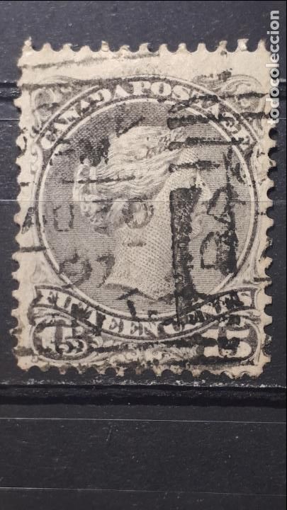 Sellos: CANADA. &deg;. A&ntilde;o 1868-90 Yvert 26 - Foto 1