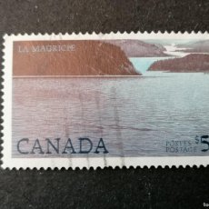 Sellos: SELLO, CANADÁ, 1986, 5 $,. USADO,