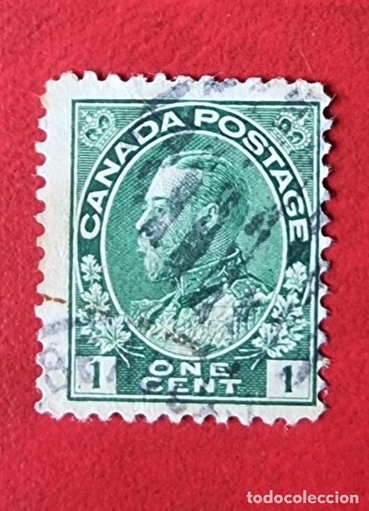 Sellos: SELLO USADO CANADA 1915 GEORGE V - Foto 1