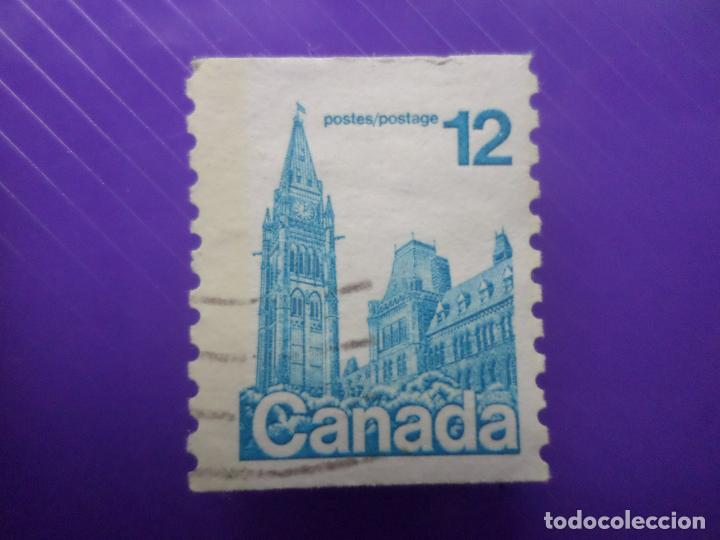 Sellos: .canada, 1977, edificio del parlamento, Yvert 631A - Foto 1