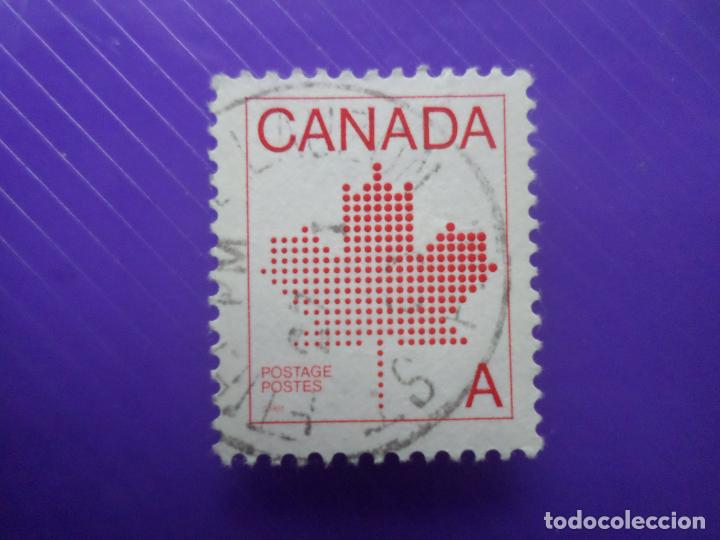 Sellos: .canada, 1981, emblema nacional, Yvert 786 - Foto 1