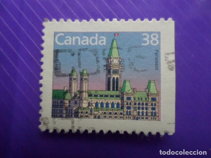 Sellos: .canada, 1988, edificios del parlamento, Yvert 1079A - Foto 1