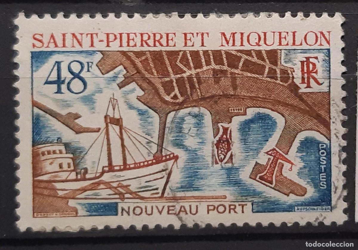 Sellos: SAN PEDRO Y MIGUEL&Oacute;N, 1967. - Foto 1