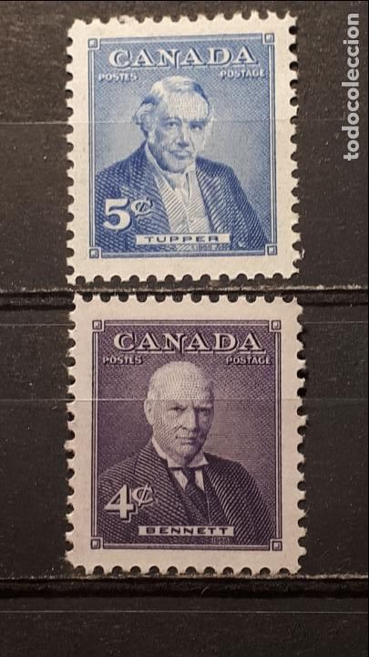 Sellos: CANAD&Aacute; **. A&Ntilde;O 1955. Yvert.- 784/5 - Foto 1