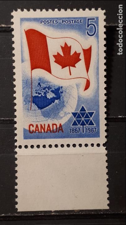 Sellos: CANAD&Aacute; . A&ntilde;o 1966. **. YVERT 377 - Foto 1
