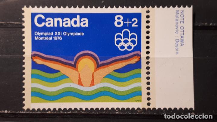 Sellos: CANAD&Aacute; . A&ntilde;o 1975. **. YVERT 556/8 - Foto 1