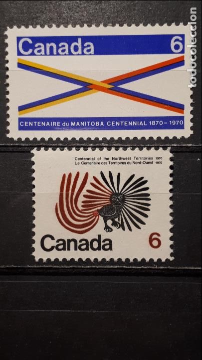 Sellos: CANAD&Aacute; . A&ntilde;o 1978 **. YVERT 426/7 - Foto 1