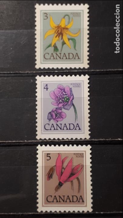 Sellos: CANAD&Aacute; . A&ntilde;o 1977 * *. YVERT 627/9 - Foto 1