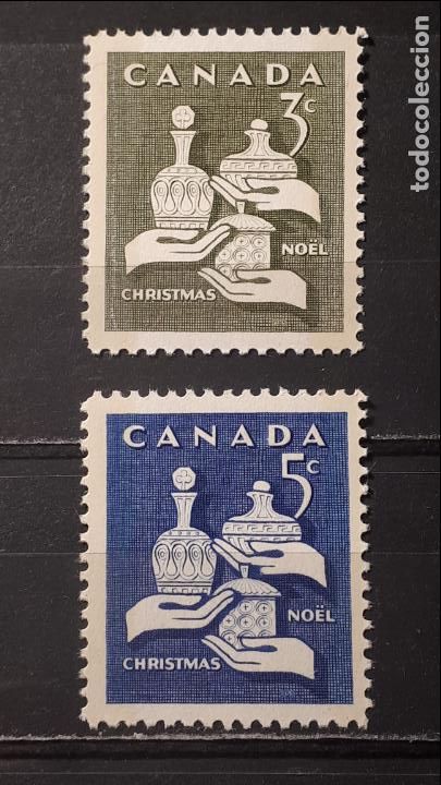 Sellos: CANAD&Aacute; A&ntilde;o 1965.* *. Yvert 367/8 - Foto 1