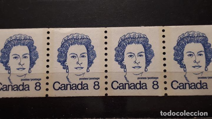 Sellos: CANAD&Aacute; . A&ntilde;o 1973.**. Yvert 514b. Tira de 8 - Foto 2