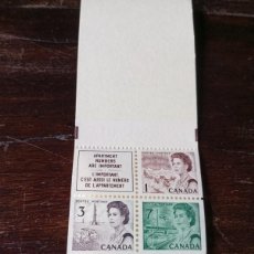 Sellos: CANADA, 1967, ISABEL II, CARNÉ YT 378, 380 Y 383 C