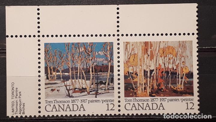Sellos: CANAD&Aacute; ** A&Ntilde;O 1977. YVERT 632/3 - Foto 1