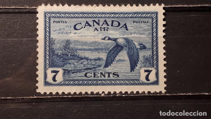 Sellos: CANAD&Aacute; ** A&Ntilde;O 1946. YVERT A&Eacute;REO 11 - Foto 1