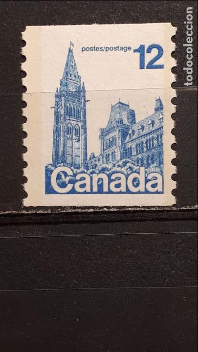 Sellos: CANAD&Aacute; ** A&Ntilde;O 1977. YVERT 631 - Foto 1