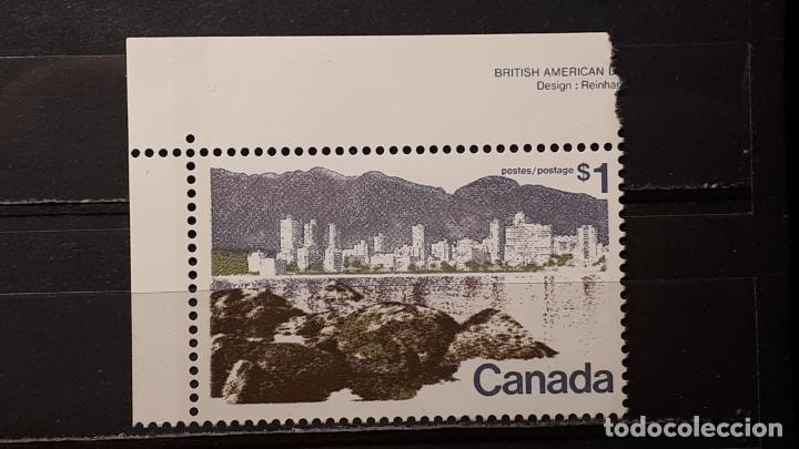 Sellos: CANAD&Aacute; ** A&Ntilde;O 1972-6. YVERT 476 - Foto 1