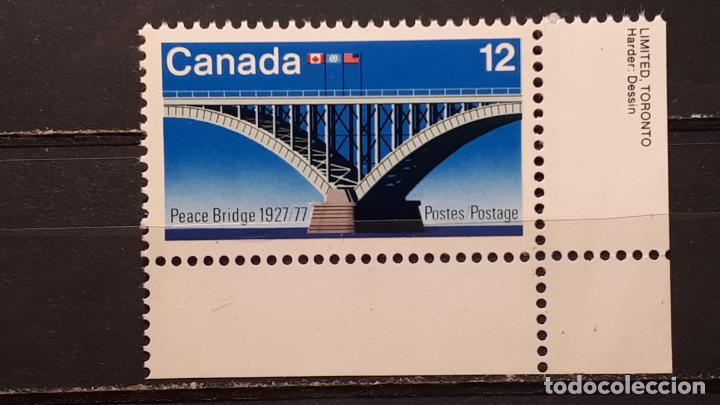 Sellos: CANAD&Aacute; ** A&Ntilde;O 1977. YVERT 636 - Foto 1