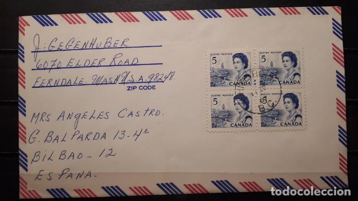 Sellos: CANAD&Aacute; . A&Ntilde;O 1967. CARTA postal . - Foto 2