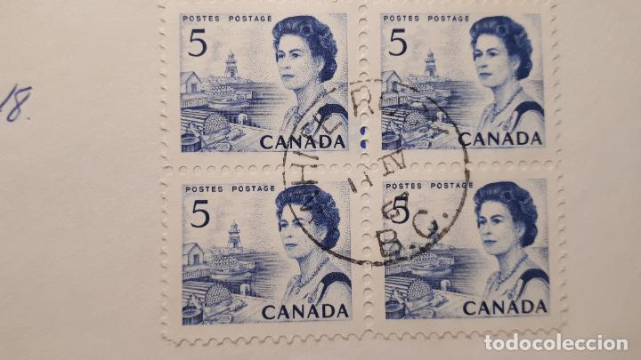 Sellos: CANAD&Aacute; . A&Ntilde;O 1967. CARTA postal . - Foto 1