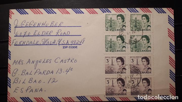 Sellos: CANAD&Aacute; . A&Ntilde;O 1967. CARTA postal . - Foto 2