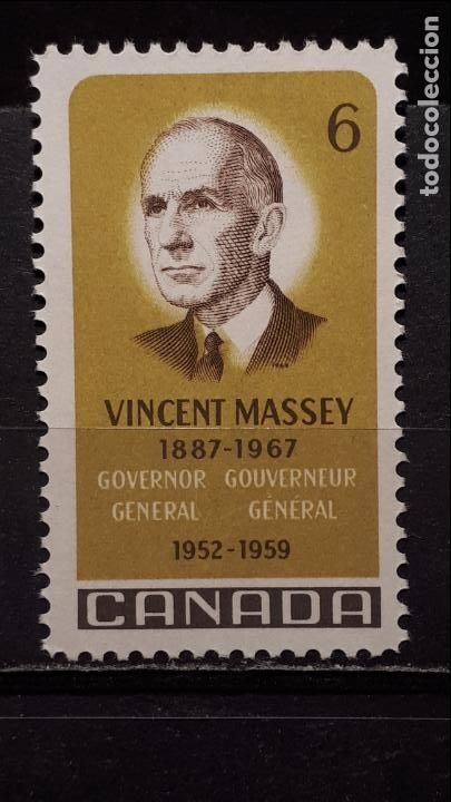 Sellos: CANAD&Aacute;. A&Ntilde;O 1969. **. YVERT 412. - Foto 1
