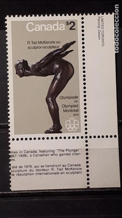 Sellos: CANAD&Aacute;. A&Ntilde;O 1975. **. YVERT 560 - Foto 1