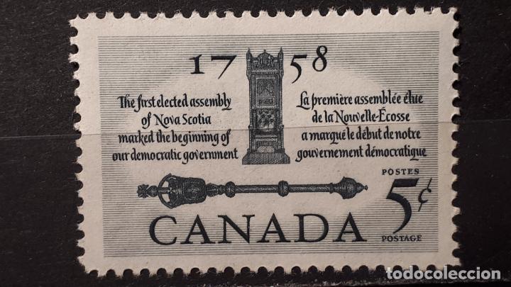 Sellos: CANAD&Aacute;. A&Ntilde;O 1958. **. YVERT 308 - Foto 1