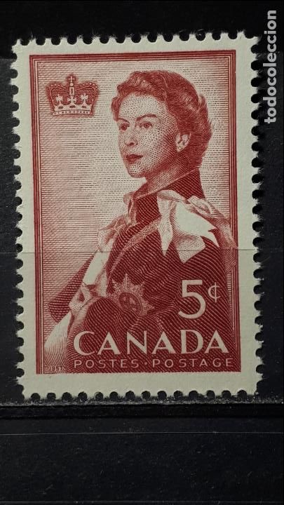 Sellos: CANAD&Aacute;. A&Ntilde;O 1959. **. YVERT 313 - Foto 1