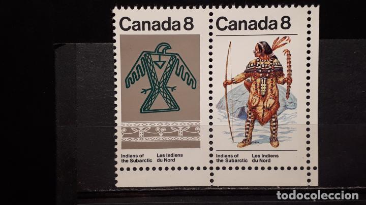 Sellos: CANAD&Aacute;. A&Ntilde;O 1975 **. YVERT 563/4 - Foto 1