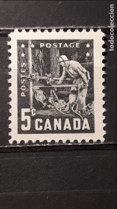 Sellos: CANAD&Aacute;. A&Ntilde;O 1957 **. YVERT 300 - Foto 1