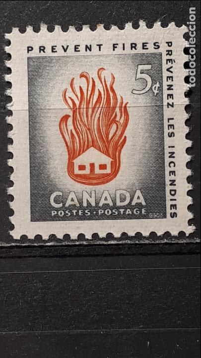 Sellos: CANAD&Aacute;. A&Ntilde;O 1956 **. YVERT 291 - Foto 1