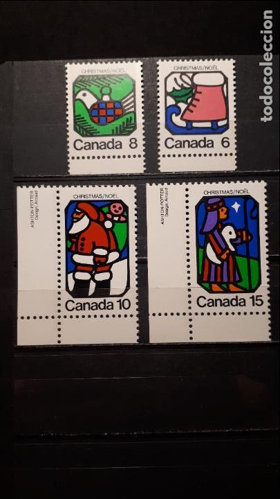 Sellos: CANAD&Aacute;. A&Ntilde;O 1973 **. YVERT 515/8 - Foto 1