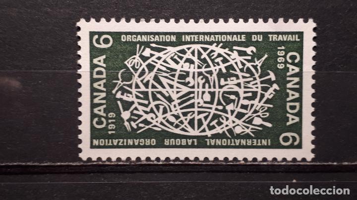 Sellos: CANAD&Aacute;. A&Ntilde;O 1969 **. YVERT 414 - Foto 1