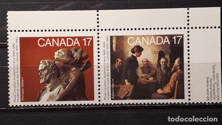 Sellos: CANAD&Aacute;. A&Ntilde;O 1980 **. YVERT 728/9 - Foto 1